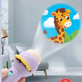 Projector Torch for Kids – Mini Light Toy 24 Picture Slides