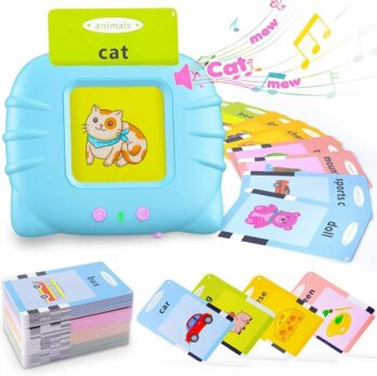 Talking Flash Cards Toy for Kids | 224-Word Learning Device for Kids