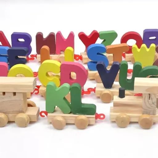"Wooden Alphabet Learning Train – A to Z" - Image 5