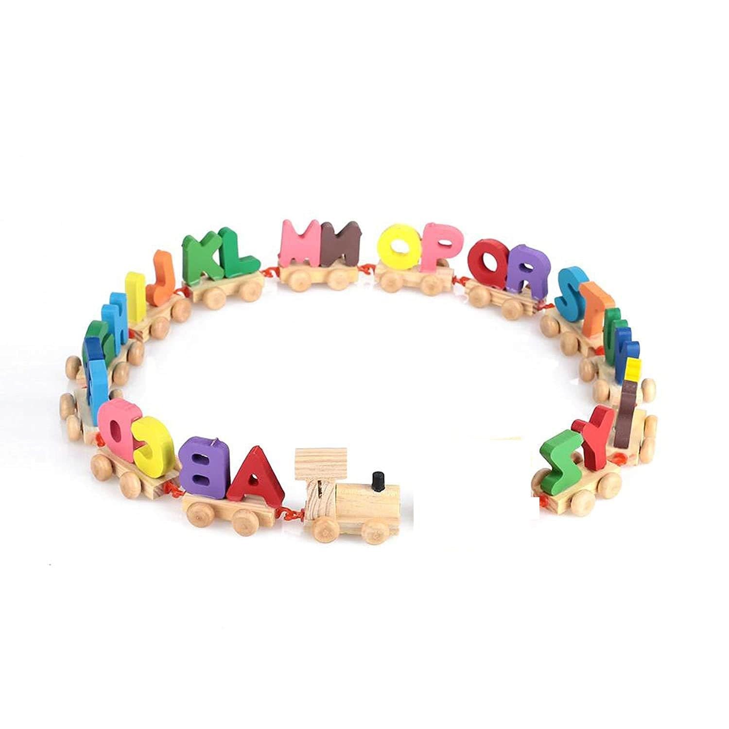 "Wooden Alphabet Learning Train – A to Z" - Image 4